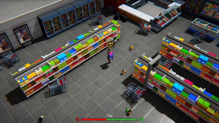 Supermarket Bash screenshot