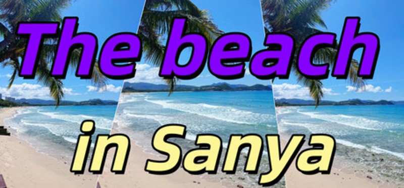 The beach in Sanya Image