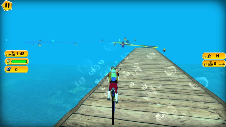 Underwater Cycling screenshot