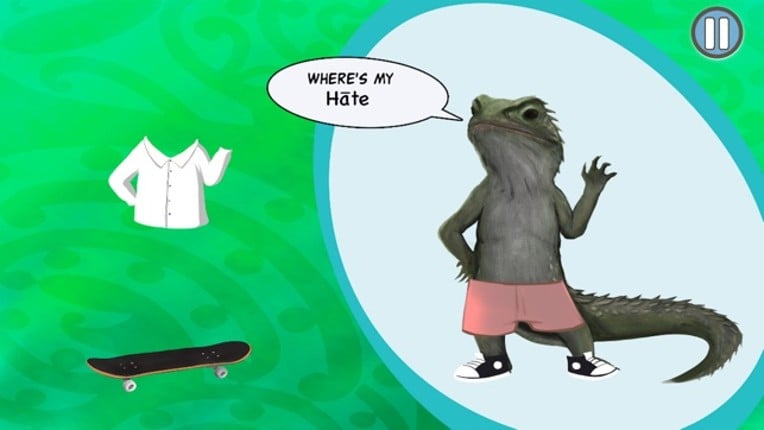 Whakakākahuria te Tuatara! / Dress the Tuatara! screenshot