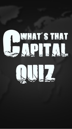 What's That Capital Quiz screenshot