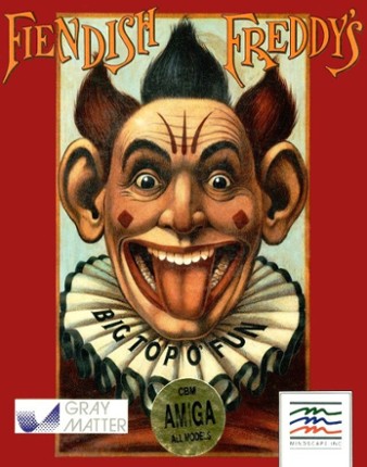 Fiendish Freddy's Big Top o' Fun Game Cover