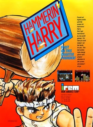 Hammerin' Harry Game Cover