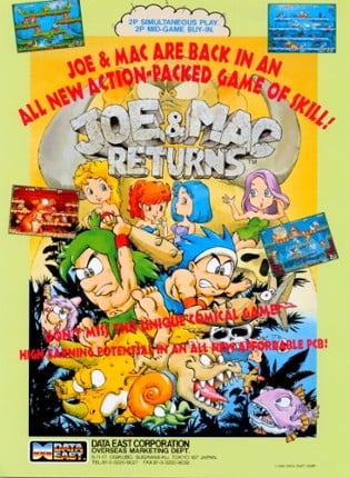 Joe & Mac Returns Game Cover