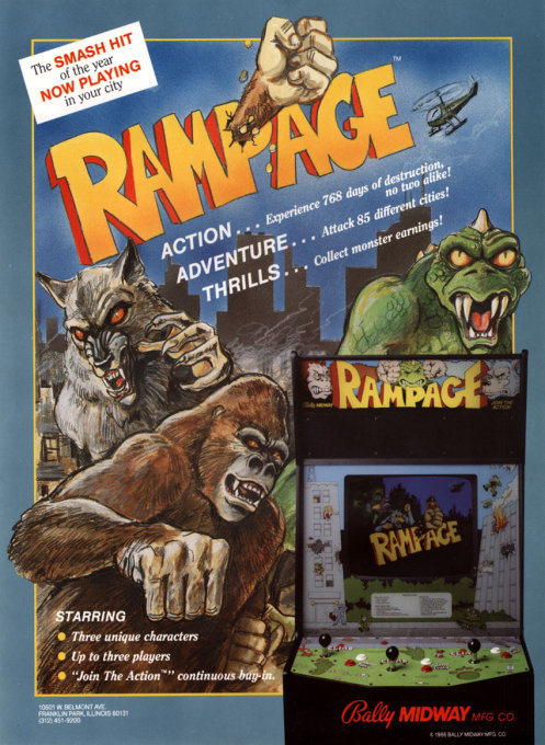 Games like Rampage