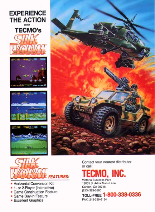 Games like Silk Worm