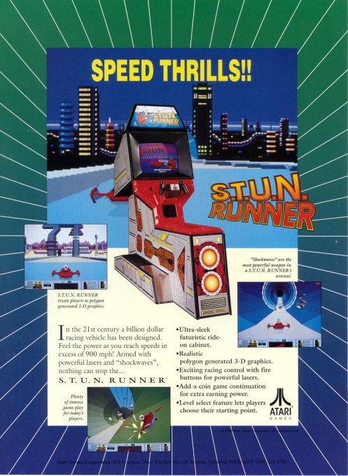 Games like S.T.U.N. Runner