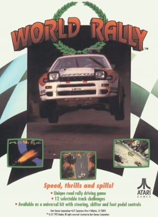 World Rally Game Cover