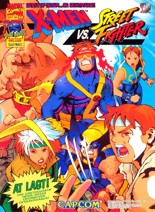Games like X-Men vs. Street Fighter