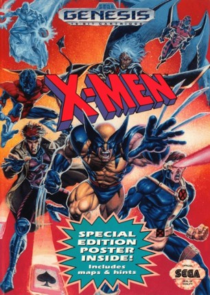 X-Men Game Cover