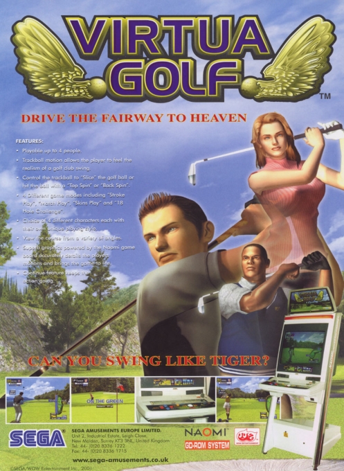 Games like Virtua Golf