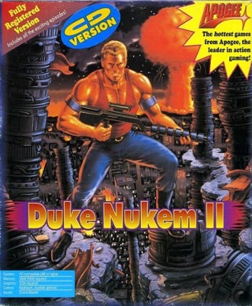 Duke Nukem II Game Cover