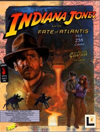 Indiana Jones and the Fate of Atlantis Game Cover