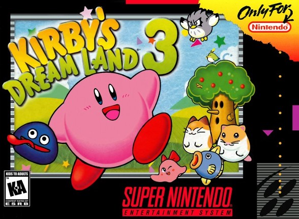 Kirby's Dream Land 3 Game Cover