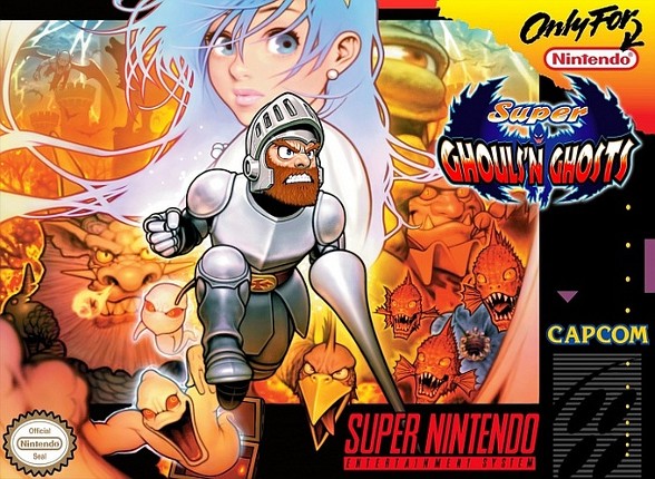 Super Ghouls'n Ghosts Game Cover