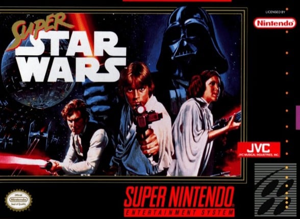 Super Star Wars Game Cover