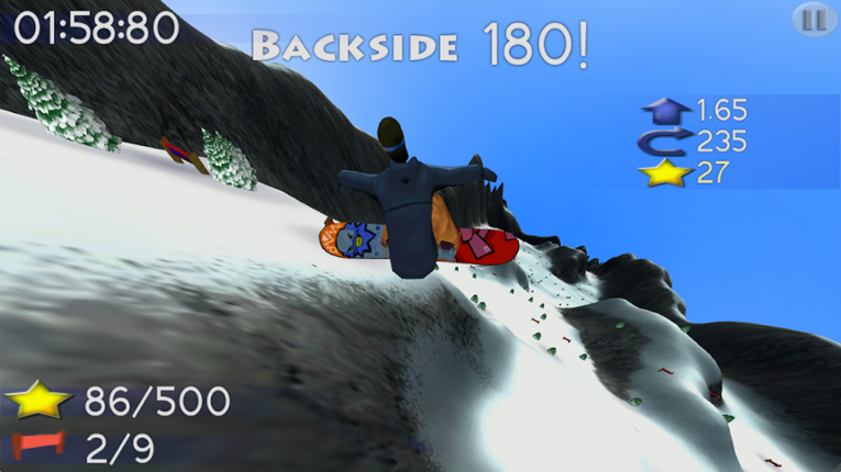 Big Mountain Snowboarding Image