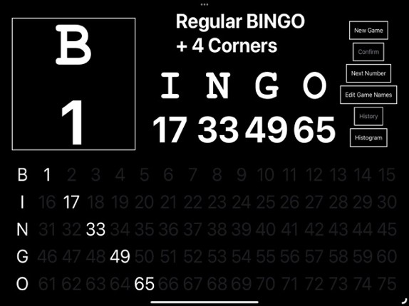 Bingo Number Creator screenshot