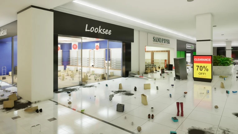 Black Friday Janitor: Clean the Whole Mall screenshot