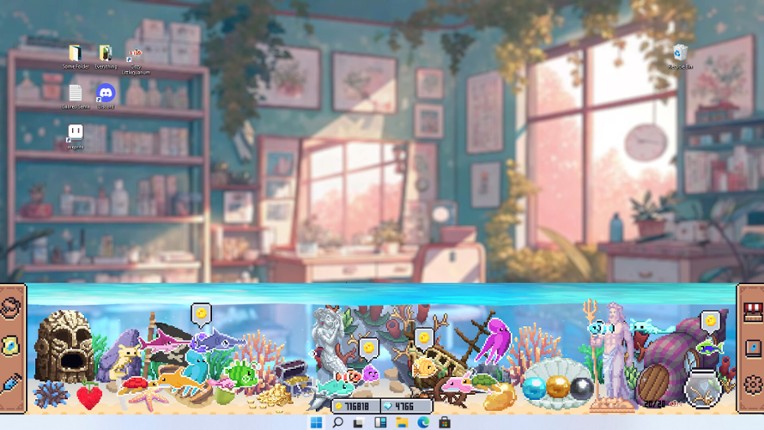 Cozy Littlequarium screenshot