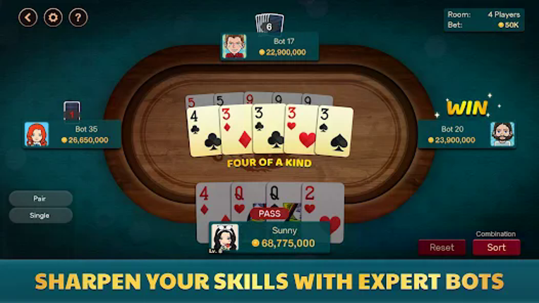 Big 2 Offline - Pusoy Dos screenshot