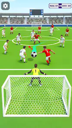 Flick Hero: Kick Soccer Games screenshot