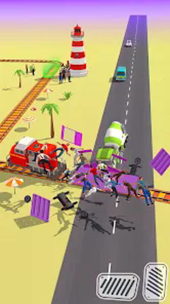 Passenger Express Train Game screenshot