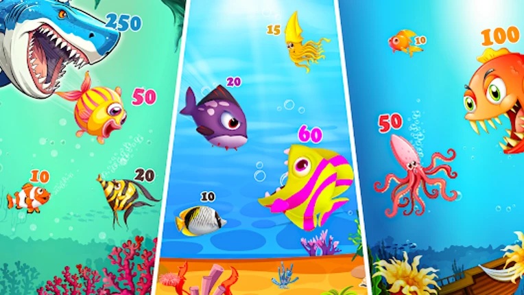 Big Fish Eat Small: Fish Games Image