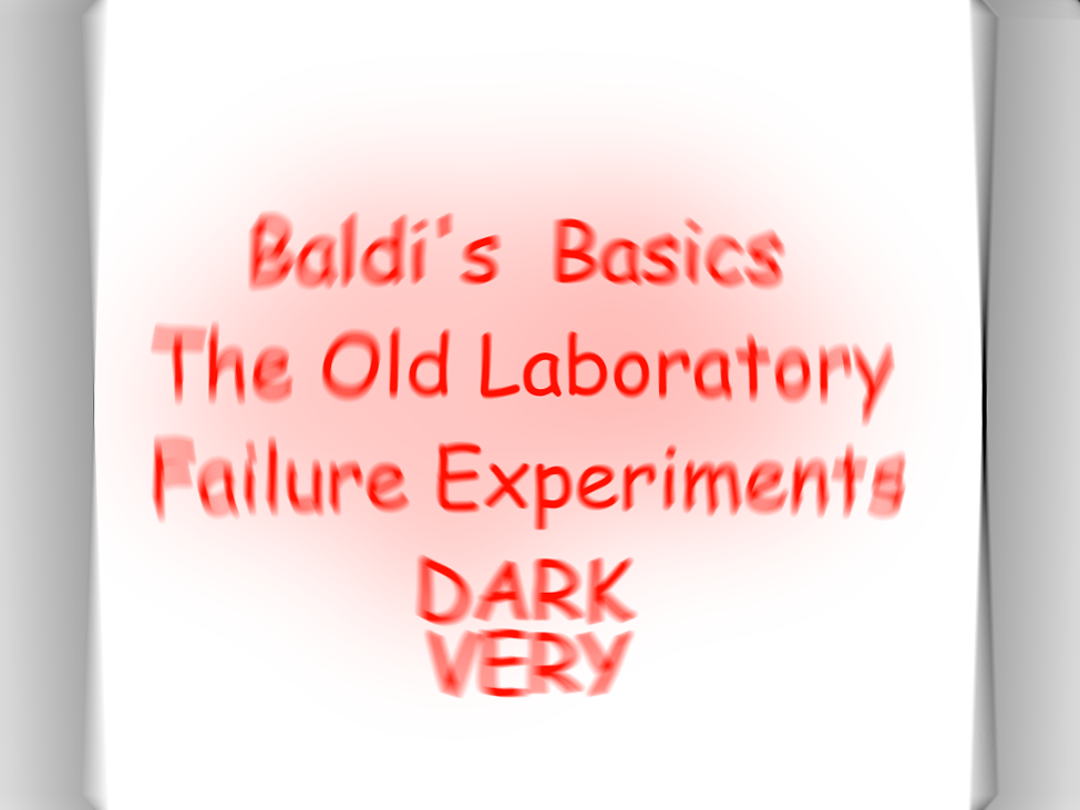 Games like Baldi's Basics The Old Laboratory Dark