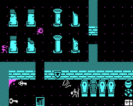 Columns&Coffins Roguelike for Pokitto Image