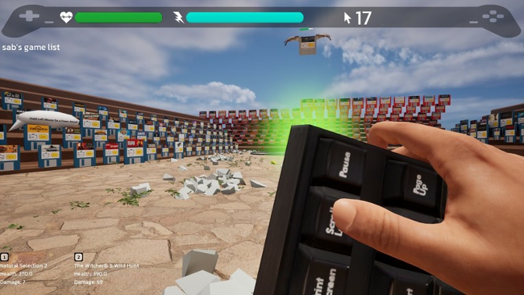 Game Quest: The Backlog Battler screenshot