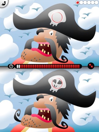 My First Find the Differences Game: Pirates - Free App for Kids and Toddlers - Games and Apps for Kid, Toddler screenshot