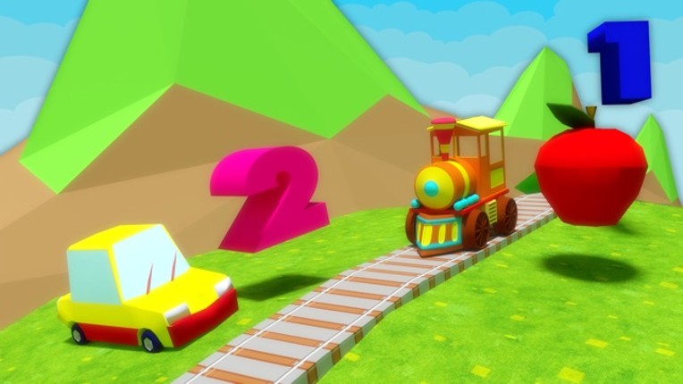 Numbers Train Game For Kids: Learn 1 to 10 screenshot