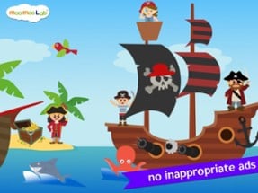 Pirate Games for Kids - Puzzles and Activities Image