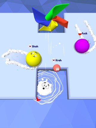 Snow Roll.io screenshot