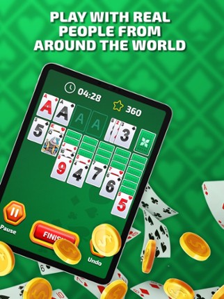 Solitaire Battle Blitz Game screenshot