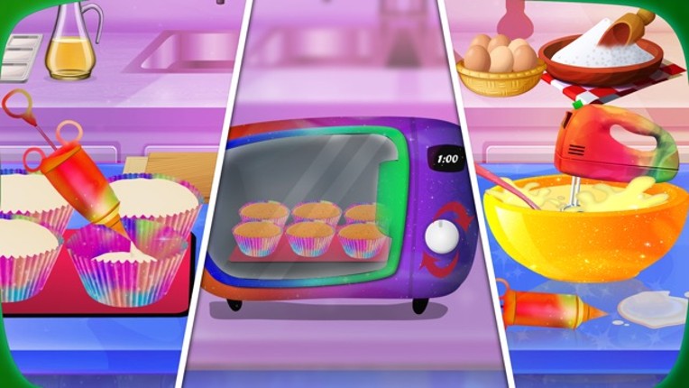 Unicorn Rainbow Bakery Shop Image