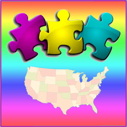 USA Map Puzzle - Map the States Image