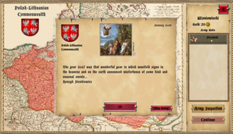 XVII Age of Winged Cavaliers screenshot