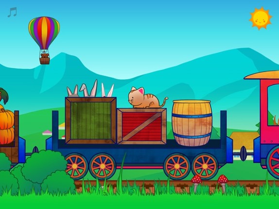 Animal Train for Toddlers screenshot