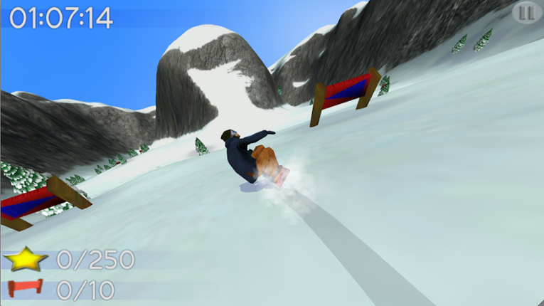 Big Mountain Snowboarding Image