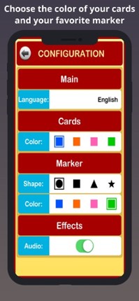 Bingo Cards by Bingo at Home screenshot