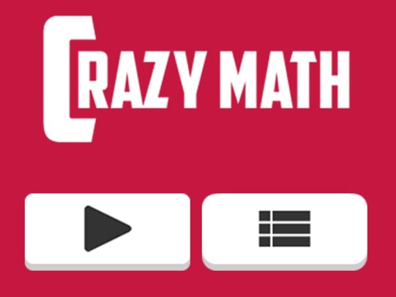 Crazy Math Game Cover