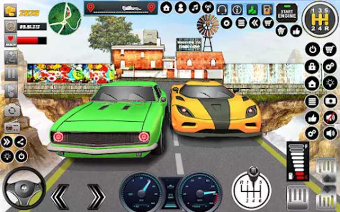 Mountain Climb Drive Car Game screenshot