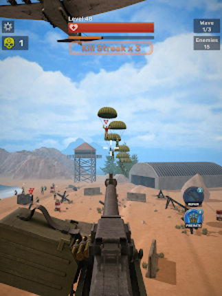 Bullet Storm: Beach Defense screenshot