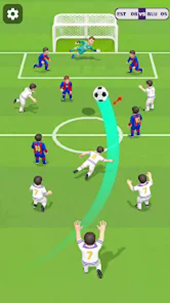 Flick Hero: Kick Soccer Games Image