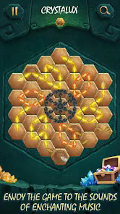 Crystalux: Zen Match Puzzle screenshot