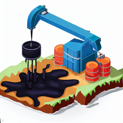Oil Mining 3D: Petrol Factory Image