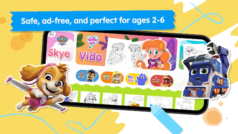 Crayon Club: Color PAW Patrol Image