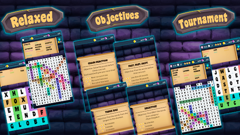 Word Search-Find words offline screenshot